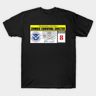 Zombie Survival Shelter T-Shirt